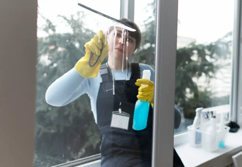 Nettoyage de vitres intérieures et extérieures à Coulx